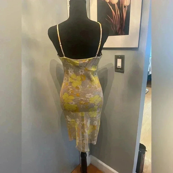 - - Veronica Beard sheer lurex slip dress- size S - Picture 9 of 9